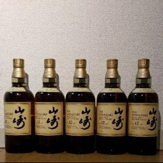 サントリー(サントリー)の山崎12年　5本(ウイスキー)