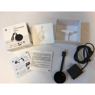 Google - Google Chromecast Ultra 4k クロームキャスト ウルトラの ...