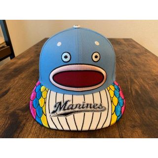 ニューエラー(NEW ERA)の千葉ロッテマリーンズ　謎の魚　ニューエラ　NEW ERA キャップ(応援グッズ)