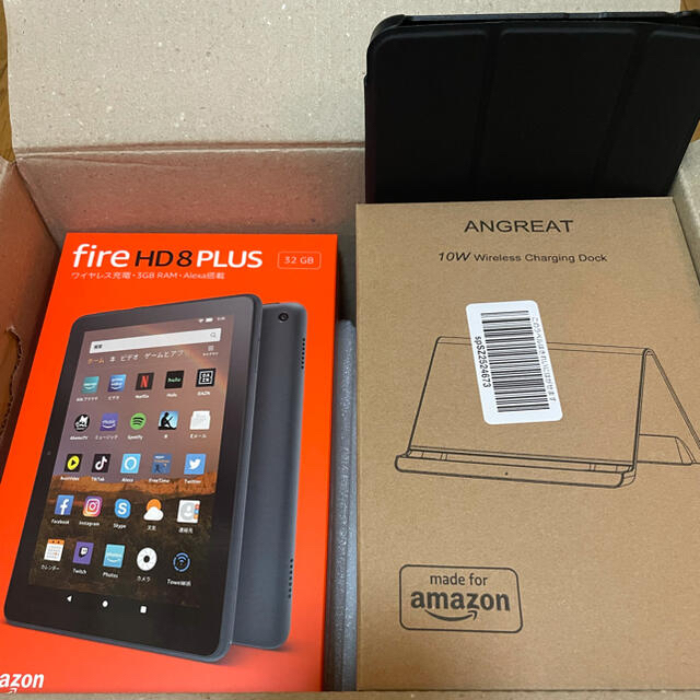 amazon Fire HD8 Plus 64GB  充電スタンド スマホ/家電/カメラのPC/タブレット(タブレット)の商品写真