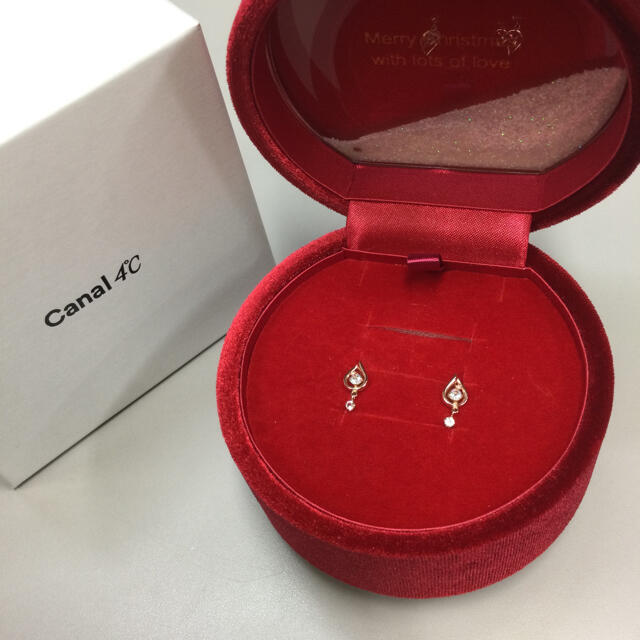 美品　カナル　Canal 4 ℃ ピアス　2020年　クリスマス限定品