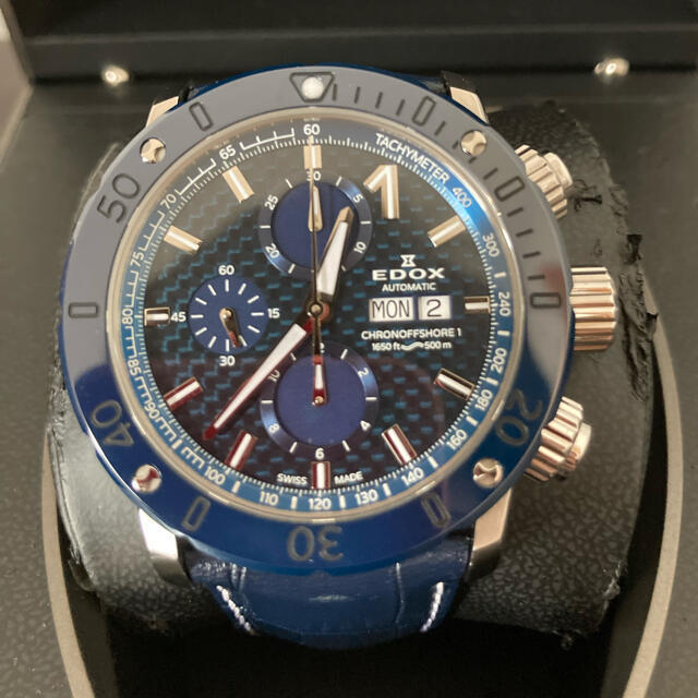 最終値下げ！EDOX  クロノオフショア1 CHRONOFFSHORE1