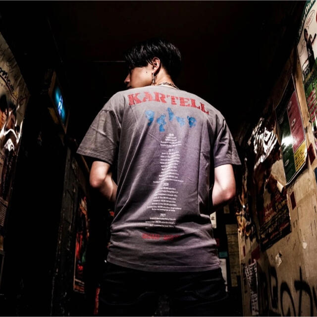 【未使用】com. × Birdog　2million Band T-shirt