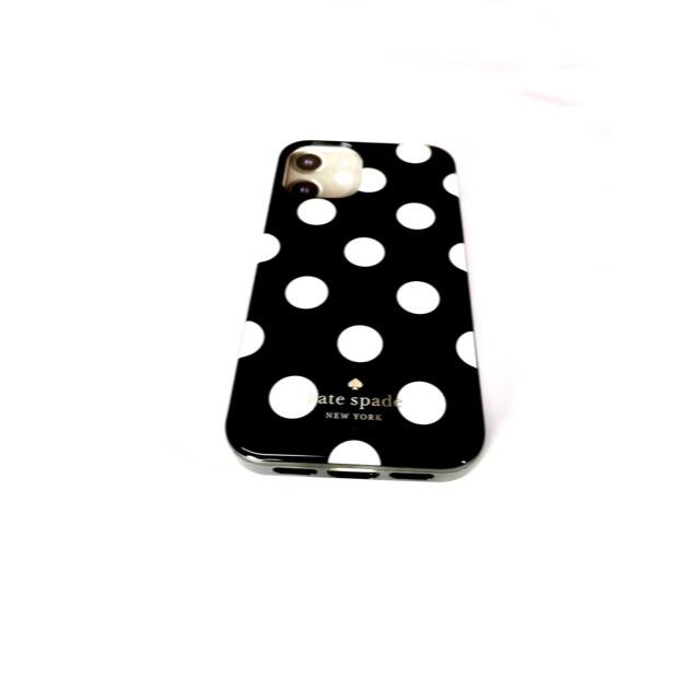 kate spade new york(ケイトスペードニューヨーク)のケートスペードkate spade水玉アイフォンカバーiPhone12/12pr スマホ/家電/カメラのスマホアクセサリー(iPhoneケース)の商品写真