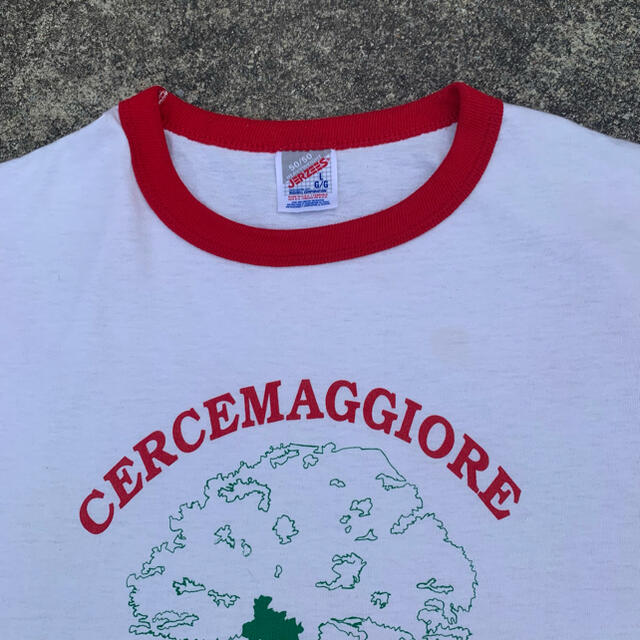 Hanes(ヘインズ)の90's vintage リンガーT 古着 JERZZES Champion メンズのトップス(Tシャツ/カットソー(半袖/袖なし))の商品写真