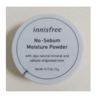 イニスフリー(Innisfree)の【新品】イニスフリー ノーセバムモイスチャーパウダー 5g(フェイスパウダー)