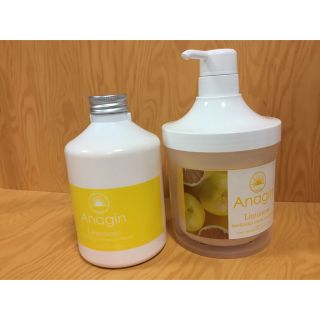 アナジントリートメント　リモネン　600ml【容器付】＋600ml【詰替】セット(トリートメント)