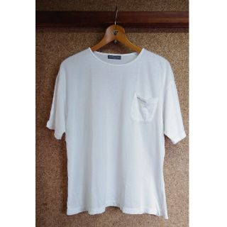 シンプルライフ(SIMPLE LIFE)のSIMPLELIFE トップス 半袖 Tシャツ カットソー ホワイト 古着(Tシャツ/カットソー(半袖/袖なし))