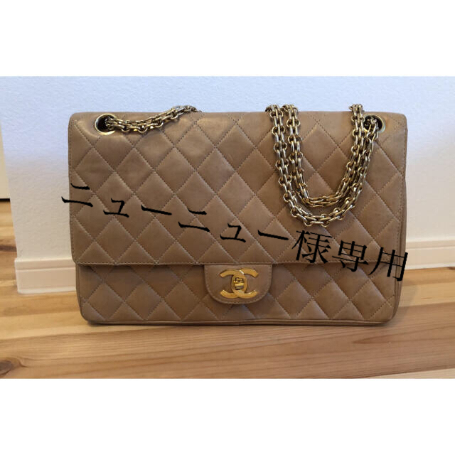 SALE/55%OFF】 CHANEL - シャネル マトラッセダブルチェーンバッグ