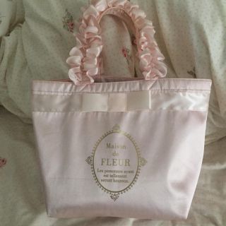 メゾンドフルール(Maison de FLEUR)のメゾンドフルール♡サテントート(トートバッグ)