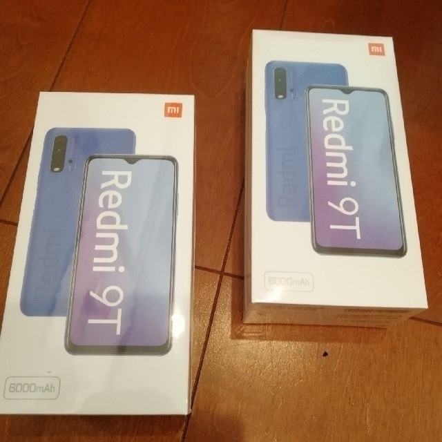 Xiaomi Redmi 9T Ocean Green　2台