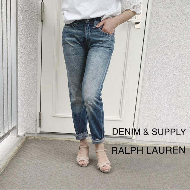 Denim & Supply Ralph Lauren(デニムアンドサプライラルフローレン)のDENIM & SUPPLY  RALPH LAUREN デニム古着 レディースのパンツ(デニム/ジーンズ)の商品写真