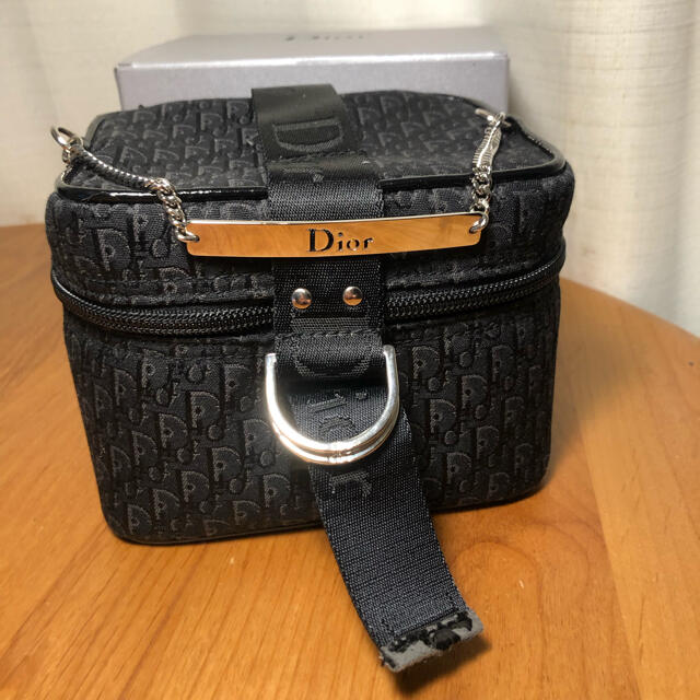 Dior ディオール　限定品　バニティ　トロッター　ポーチ　ハンドバッグ　黒