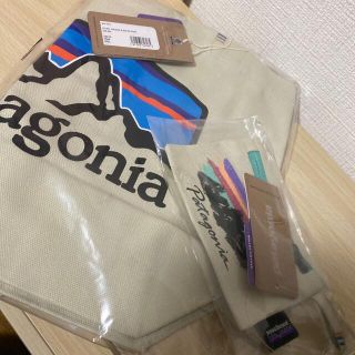 パタゴニア(patagonia)のpatagonia ミニトートバッグ／ミニポーチ セット 未開封品(トートバッグ)