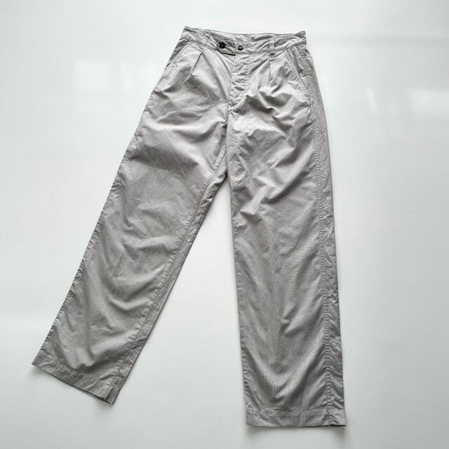 MARGARET HOWELL - MHL. HAIRLINE COTTON ピンストライプパンツ MARGARET HOWELL - MHL. HAIRLINE COTTON ピンストライプパンツ