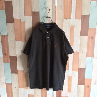 ポロラルフローレン(POLO RALPH LAUREN)の【ビッグサイズ】POLO RALPH  LAUREN ポロシャツ XL ブラック(ポロシャツ)