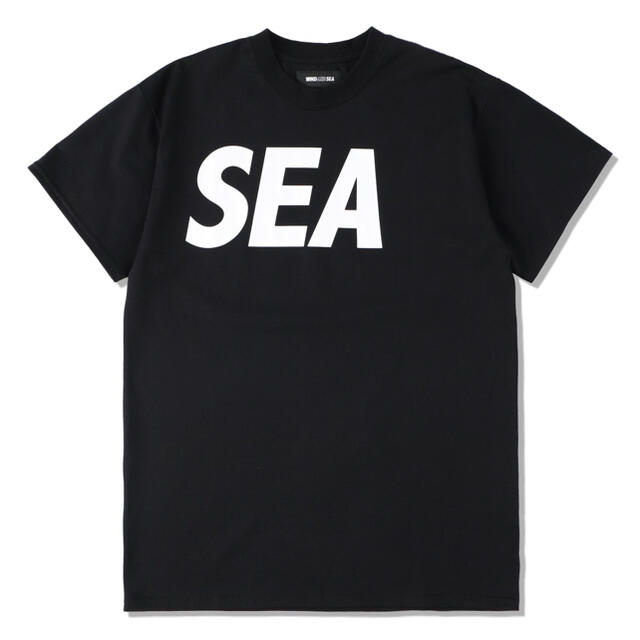 SEA S/S T-SHIRT / BLACK-WHITE