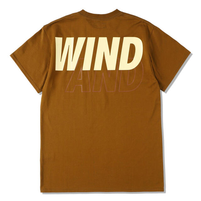 WIND AND SEA T-Shirt Brown Beige Tシャツ - Tシャツ/カットソー(半袖 ...
