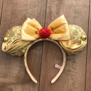ディズニー(Disney)のディズニー　カチューシャ　ベル　美女と野獣　美品(カチューシャ)
