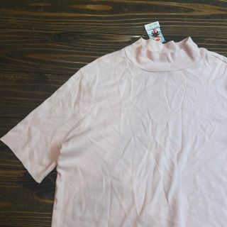 サンタモニカ(Santa Monica)のsantamonica モックネックトップス(Tシャツ(半袖/袖なし))