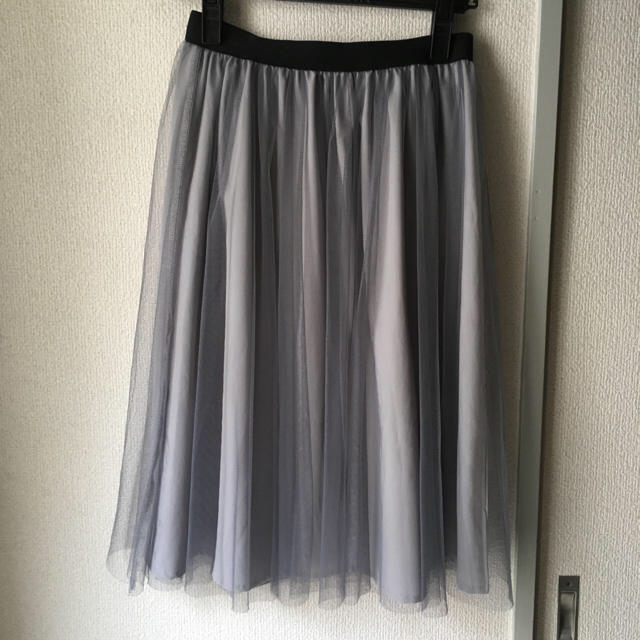 chambre de charme(シャンブルドゥシャーム)のチュールスカート レディースのスカート(ひざ丈スカート)の商品写真