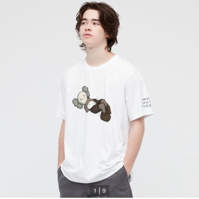 UNIQLO ×  KAWS カウズスウェットシャツ　ブラックXL ユニクロ