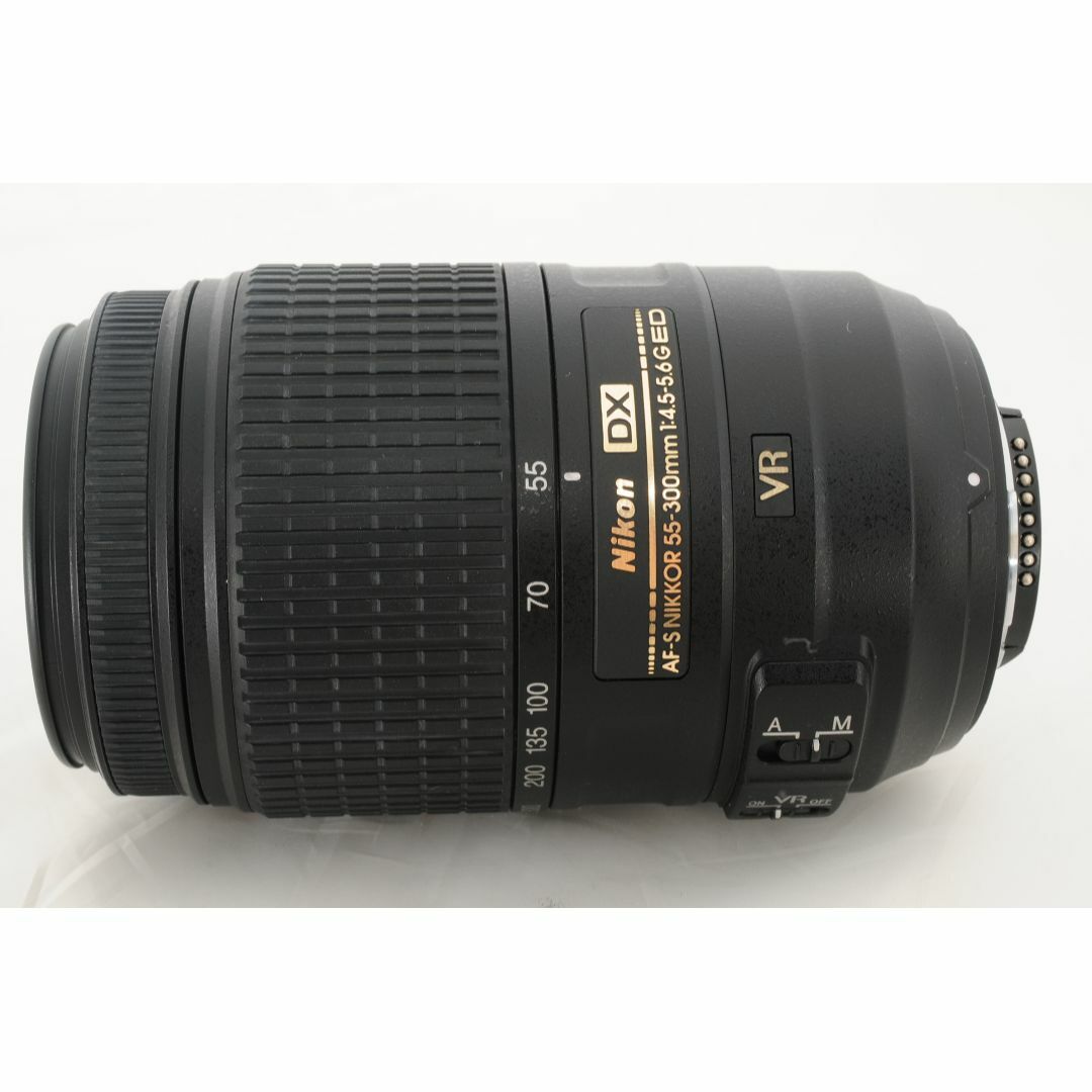 Nikon(ニコン)の【フィルター・フード】Nikon ニコン AF-S 55-300mm 手振れ補正 スマホ/家電/カメラのカメラ(レンズ(ズーム))の商品写真