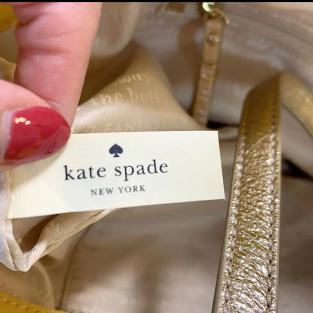 kate spade new york(ケイトスペードニューヨーク)のトートバッグ ケイトスペード 新品 黄色 アニエスベー サマンサタバサ フルラ レディースのバッグ(トートバッグ)の商品写真