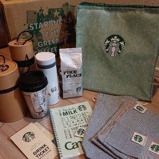 スターバックスコーヒー(Starbucks Coffee)のスターバックス 25周年  9点 ★抜き取りなし★  スタバ 福袋(コーヒー)