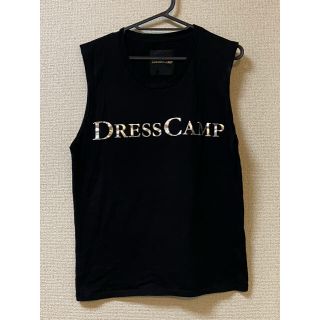 DRESS CAMP シャツ ブラック ゴールド サイズ46 ラメ