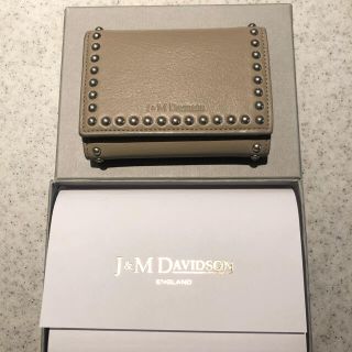 ジェイアンドエムデヴィッドソン(J&M DAVIDSON)のJ&M Davidson 2021新作　コンパクトウォレット(財布)