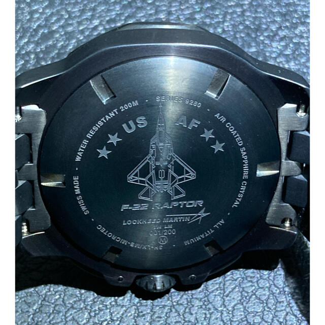 Luminox(ルミノックス)のLUMINOX ルミノックス 9280 F-22 RAPTOR クロノグラフ メンズの時計(腕時計(アナログ))の商品写真