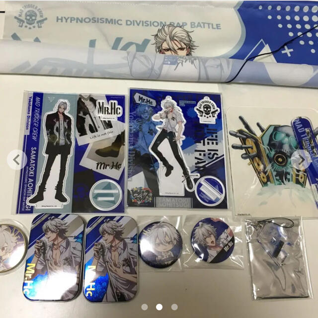 碧棺左馬刻 base アクリルスタンド タペストリー 缶バッジ 箔押し ...