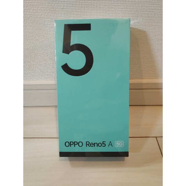 OPPO(オッポ)のOPPO Reno5 A 新品未開封 シルバーブラック Y!mobile版 スマホ/家電/カメラのスマートフォン/携帯電話(スマートフォン本体)の商品写真
