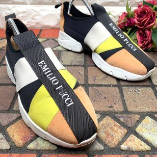 【正規品美品】EMILIO PUCCI エミリオプッチ スニーカー 24センチ