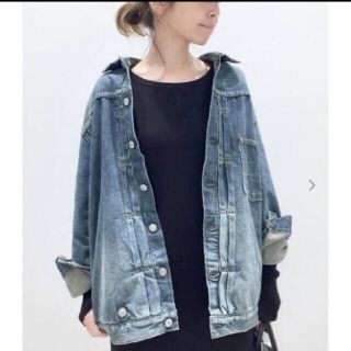 アパルトモンドゥーズィエムクラス(L'Appartement DEUXIEME CLASSE)のSTAMMBAUM シュタンバウム　OVERSIZE DENIM JACKET(Gジャン/デニムジャケット)