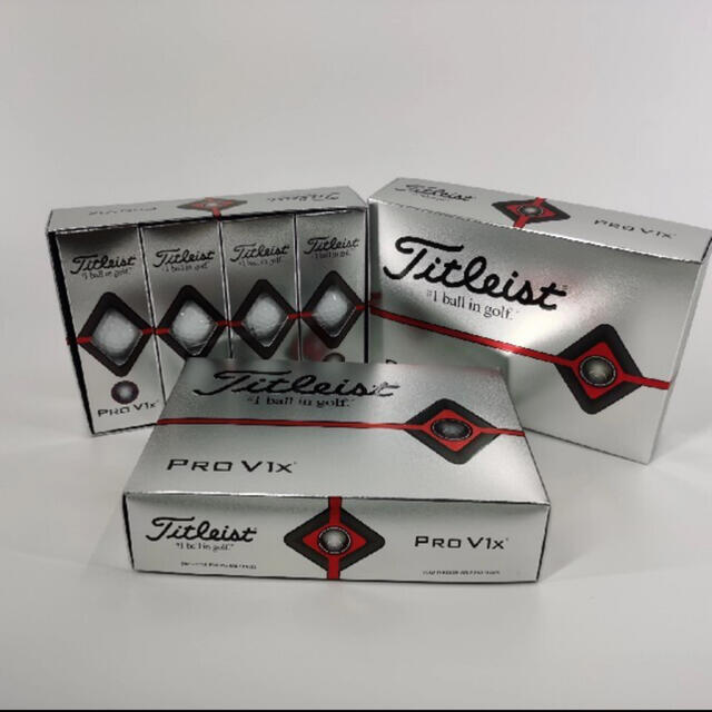 TitleistタイトリストゴルフボールPro V1X (2019年モデル)