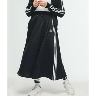 アディダス(adidas)の[新品]ロング サテン スカート [LONG SATIN SKIRT]アディダス(ロングスカート)