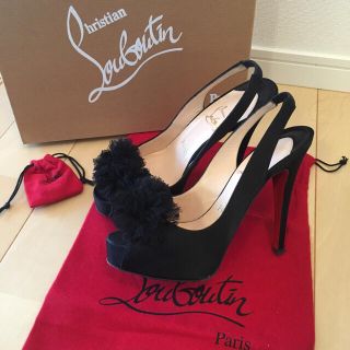 クリスチャンルブタン(Christian Louboutin)の美品♡ クリスチャンルブタン オープントゥヒール(ハイヒール/パンプス)