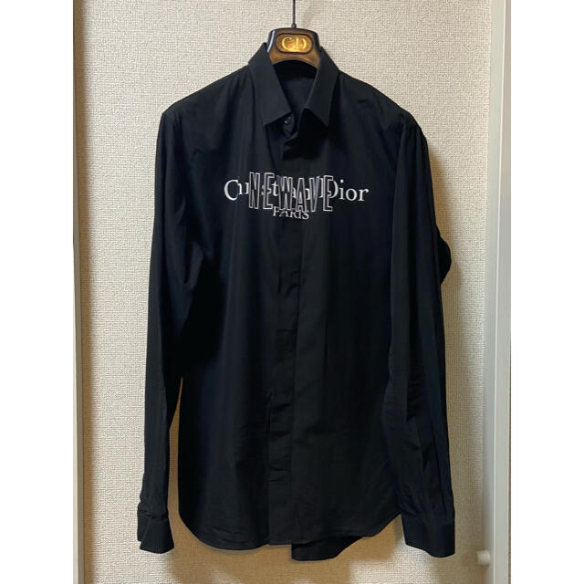 美品 ディオールオム NEWAVE長袖シャツ 39 diorhomme