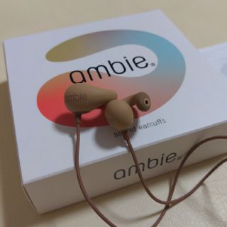 ambie sound earcuffs　耳をふさがない有線イヤホン(ヘッドフォン/イヤフォン)