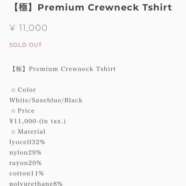 Ron Herman(ロンハーマン)のEUROKENVY 【極】Premium Crewneck Tshirt  メンズのトップス(Tシャツ/カットソー(半袖/袖なし))の商品写真