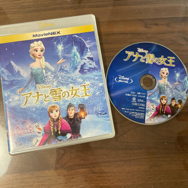 アナと雪の女王(アナトユキノジョオウ)のアナと雪の女王 MovieNEX　Blu-Rayのみ エンタメ/ホビーのDVD/ブルーレイ(アニメ)の商品写真