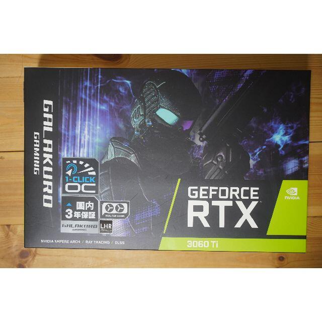 GeForce RTX 3060 Ti LHR　GALAKURO