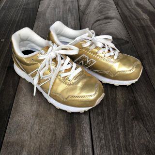 ニューバランス(New Balance)のYC515HRG スニーカー 20cm ゴールド NB ニューバランス(スニーカー)