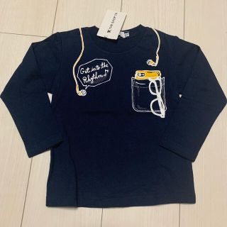 ザショップティーケー(THE SHOP TK)の【新品】長袖Tシャツ☆*°TK☆*°100(Tシャツ/カットソー)