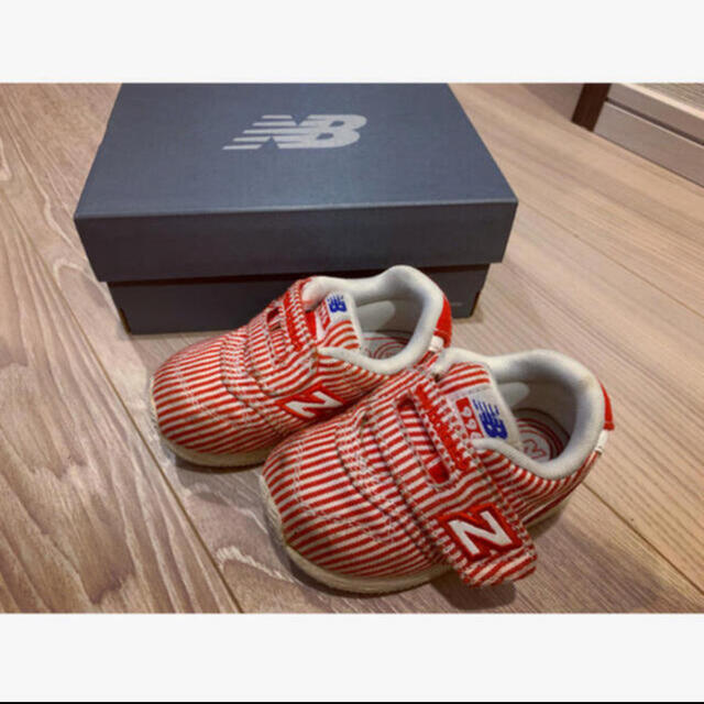 New Balance(ニューバランス)のニューバランス ベビーシューズ キッズ/ベビー/マタニティのベビー靴/シューズ(~14cm)(スニーカー)の商品写真