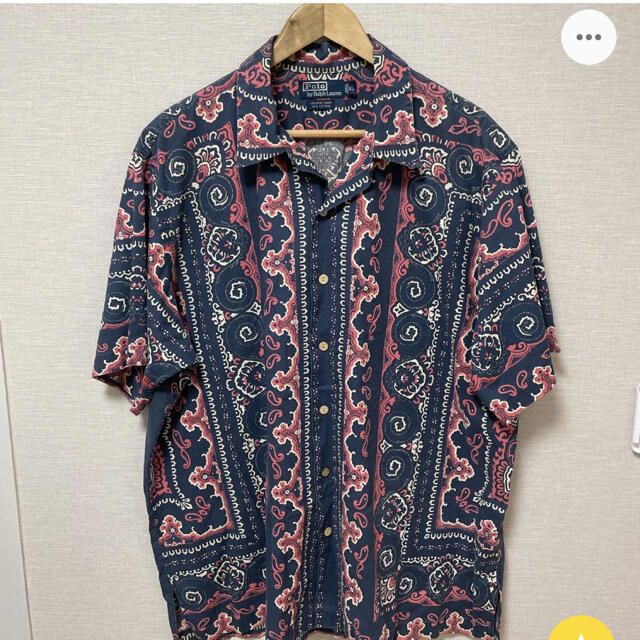 Ralph Lauren(ラルフローレン)のralph lauren  vintage camp バンダナ　ペイズリー　 メンズのトップス(シャツ)の商品写真