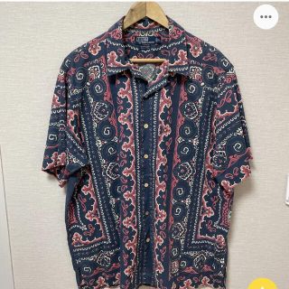 ラルフローレン(Ralph Lauren)のralph lauren  vintage camp バンダナ　ペイズリー　(シャツ)