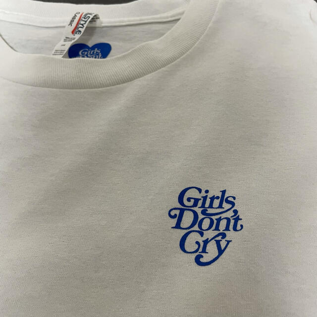 初期 Girls Don't Cry Tシャツ　白青　wasted youth